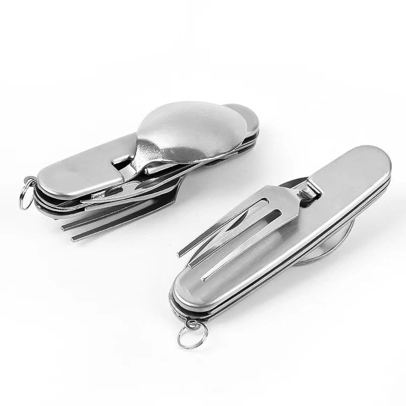 CampCut 4-in-1 Cutlery Set | Never be without cutlery during outdoor adventures!