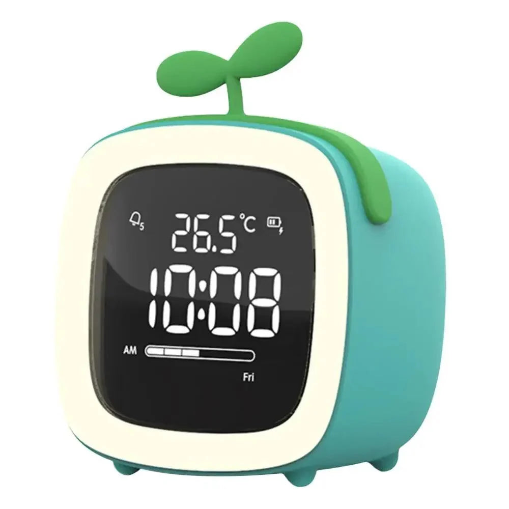 Cartoon Rabbit Alarm Clock | LED Night Light Design | Digital Clock