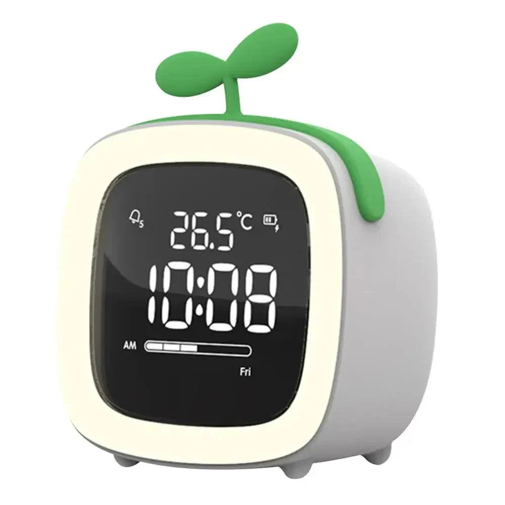 Cartoon Rabbit Alarm Clock | LED Night Light Design | Digital Clock