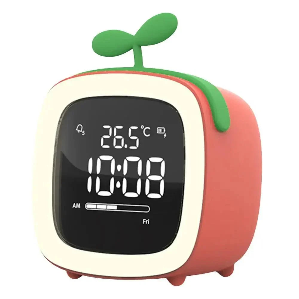Cartoon Rabbit Alarm Clock | LED Night Light Design | Digital Clock