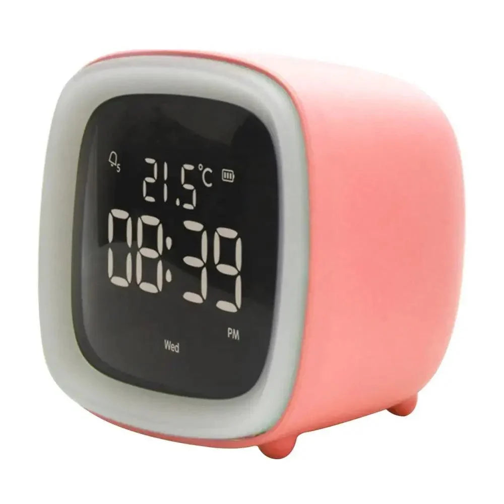 Cartoon Rabbit Alarm Clock | LED Night Light Design | Digital Clock