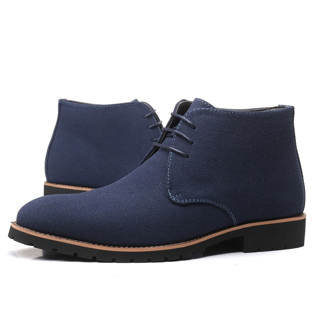 Casual Ankle Lace-Up Boots