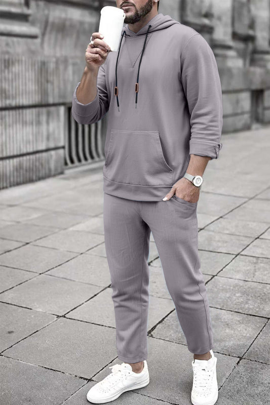 Casual Hoodie and Jogging Pants Set