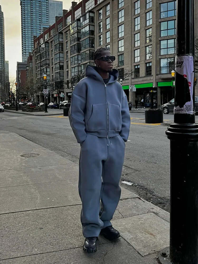 Casual Oversized Tracksuit Set