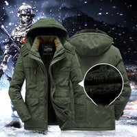Casual Padded Parka Jacket – Warm Insulated Winter Coat