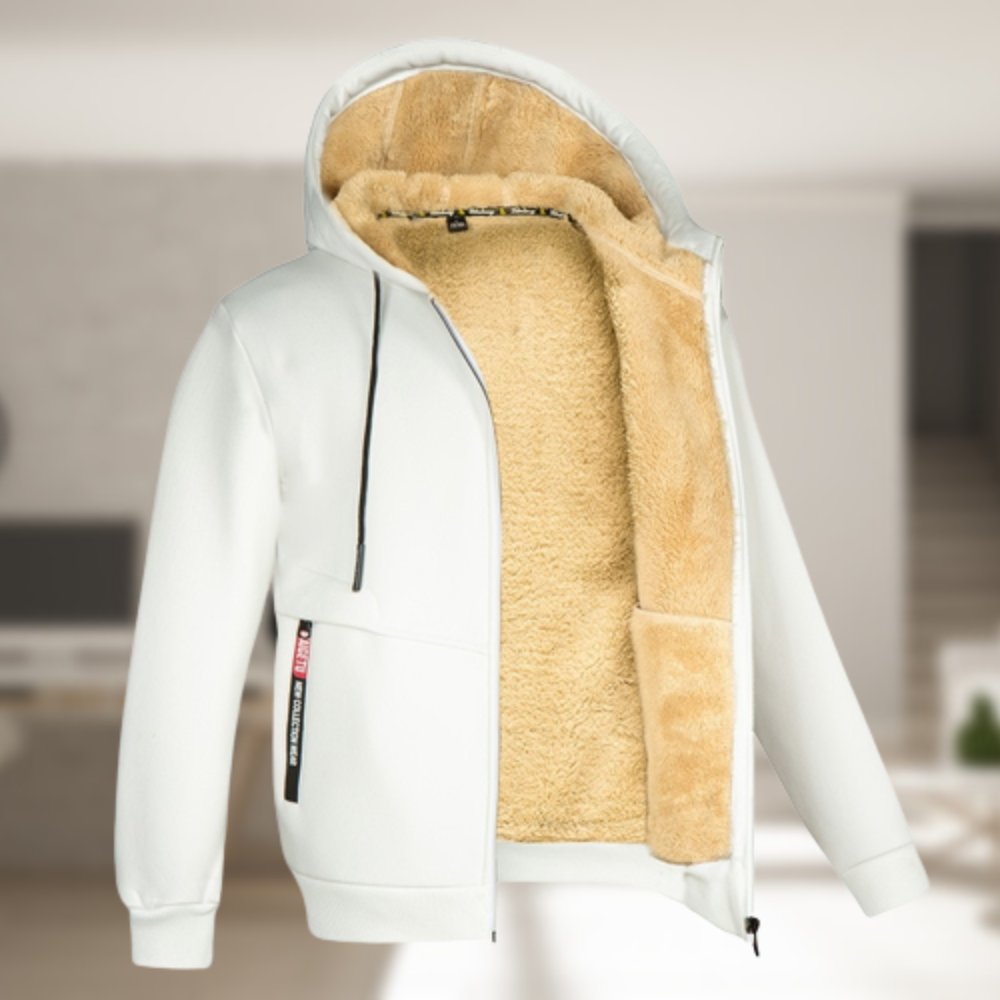 Casual winter hoodie for men
