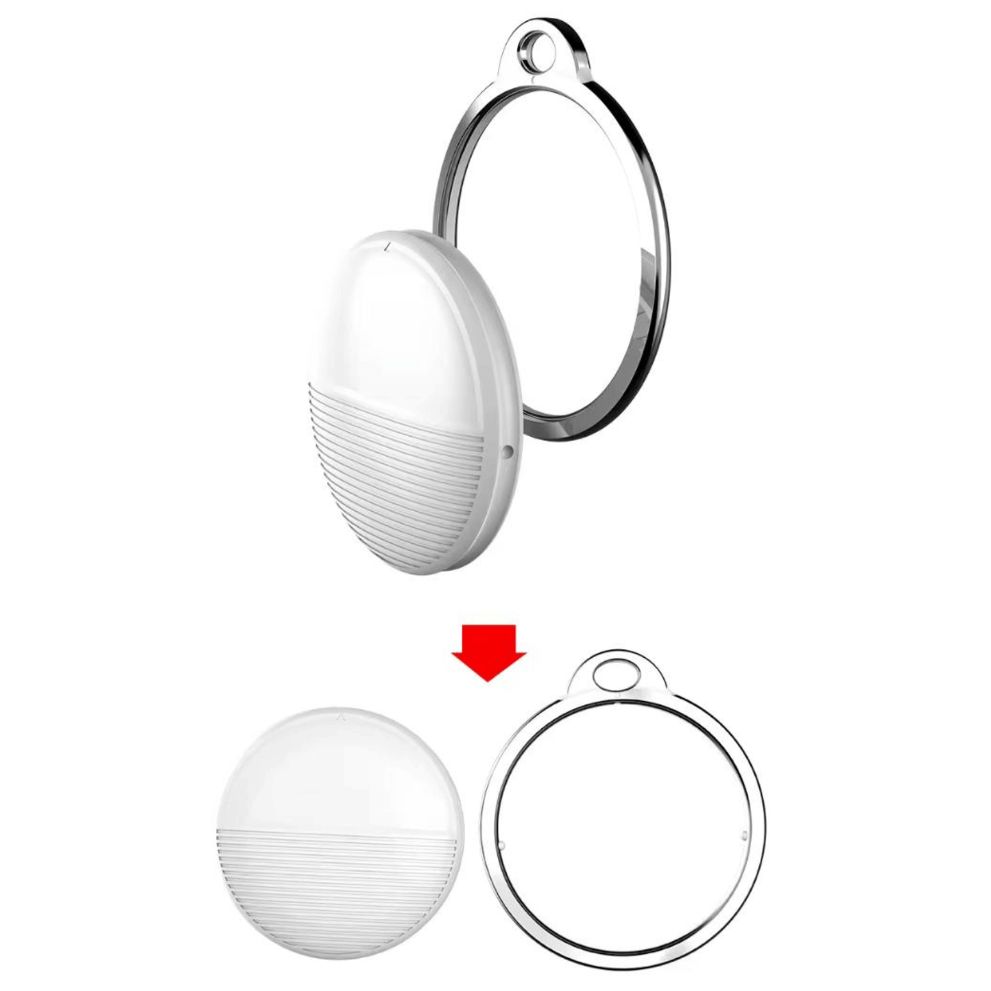 Cat Collar with Bluetooth Locator and Reflective Design for Increased Safety
