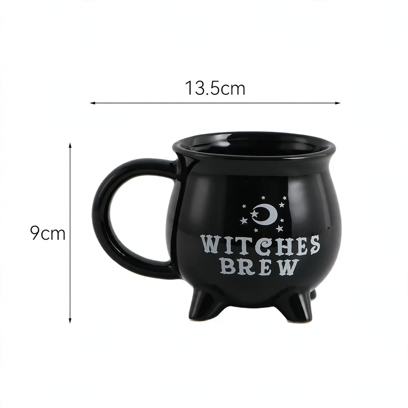 Ceramic Cauldron Mug, 301–400 ml