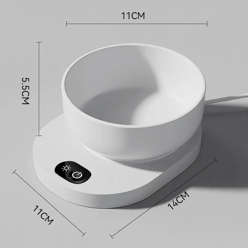 Ceramic Heated Bowl for Cats and Dogs