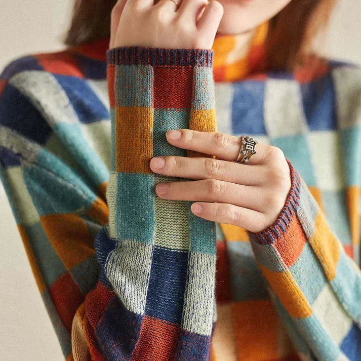 Checkered Sweater