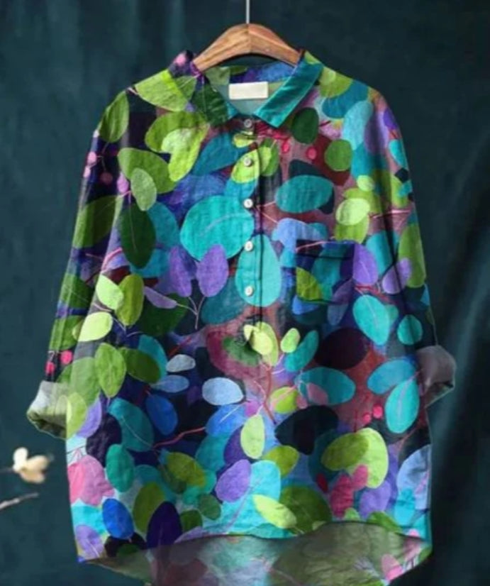 Chic Floral Blouse - Claire™ | Elegance & Comfort