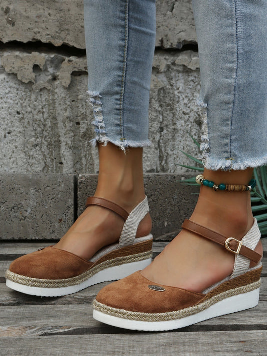 Chic Orthopedic Espadrille Sandals