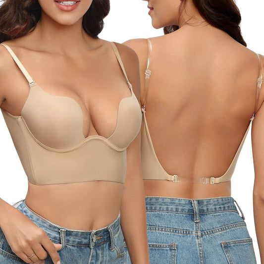 Chic Seamless Backless Bra for Women