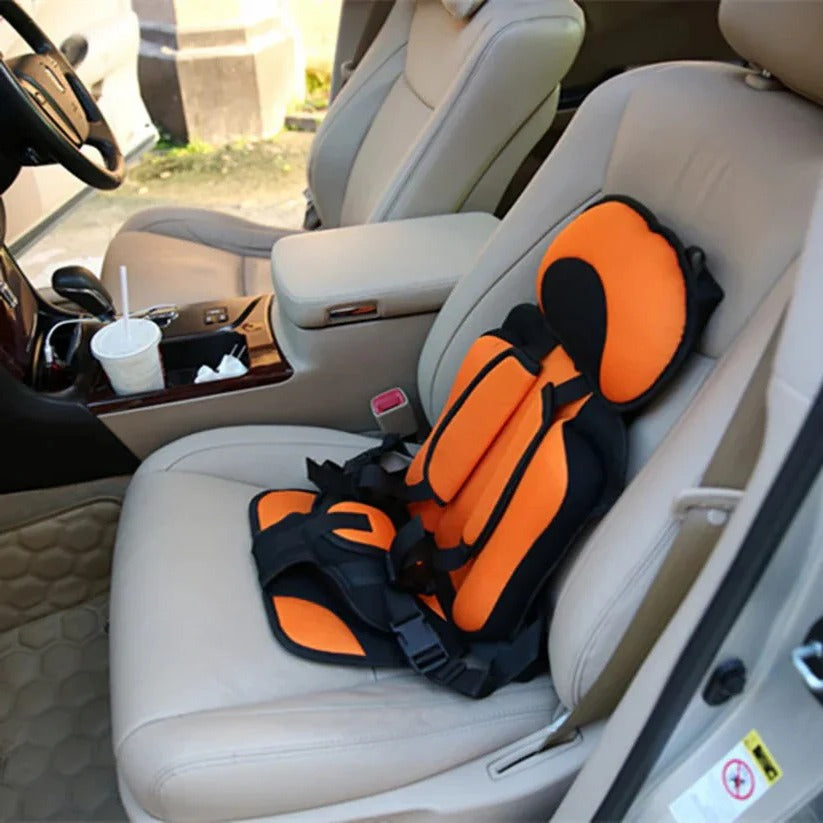 Child Seat | Foldable Travel Seat for On-the-Go | Quick Installation with Harness System