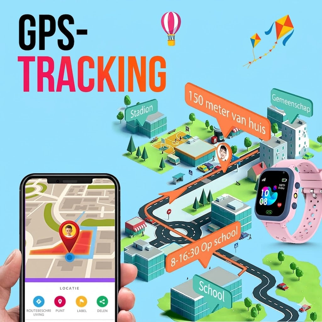 Children's GPS Watch - Waterproof | Video Calling | Safety