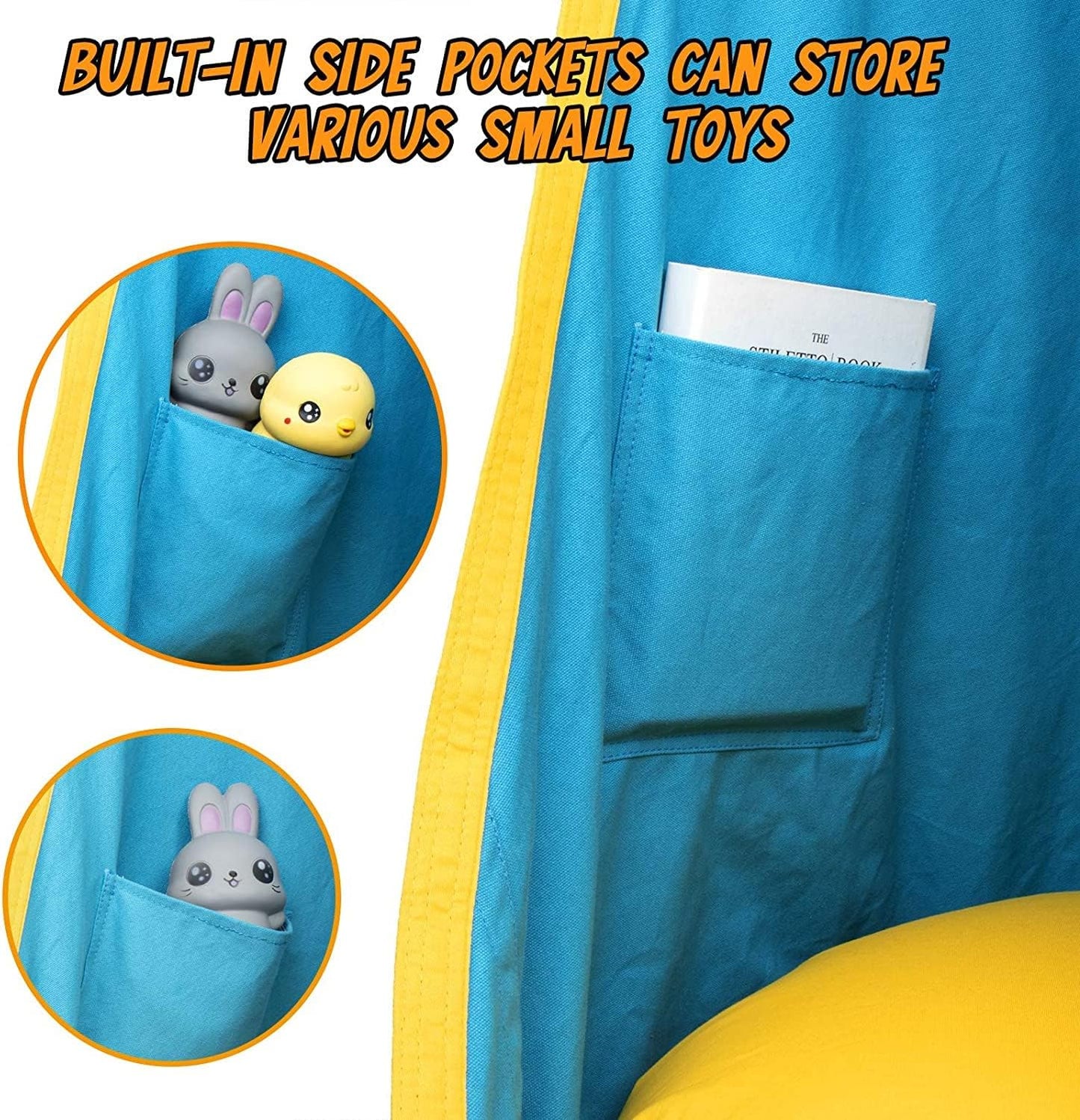 Children's Hanging Sofa for Relaxation and Play