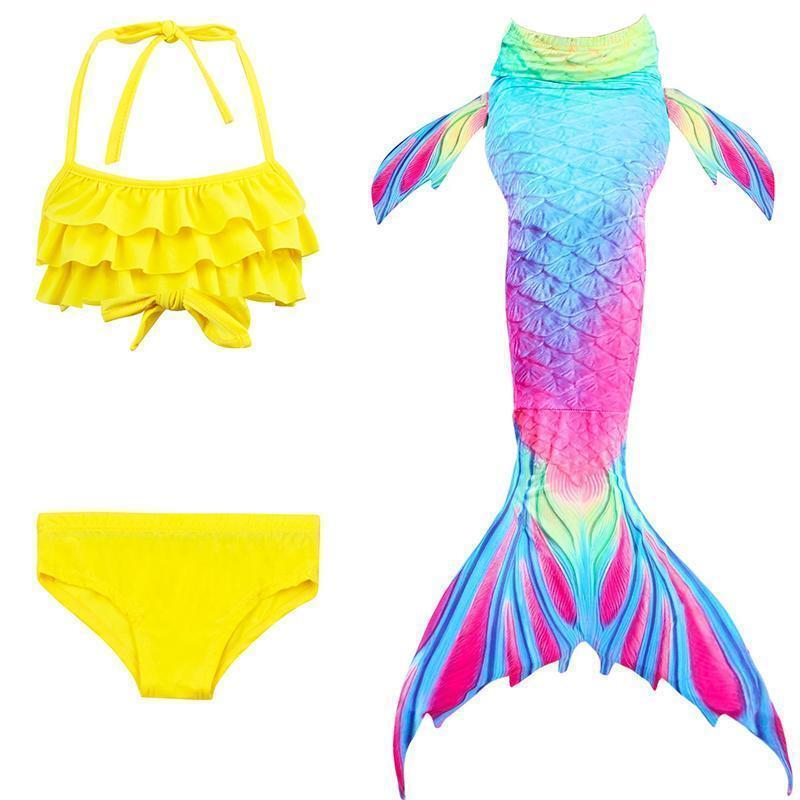 Children's Mermaid Swimsuit - Princess Bikini Set