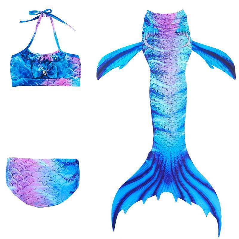 Children's Mermaid Swimsuit - Princess Bikini Set