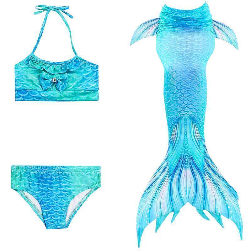Children's Mermaid Swimsuit - Princess Bikini Set