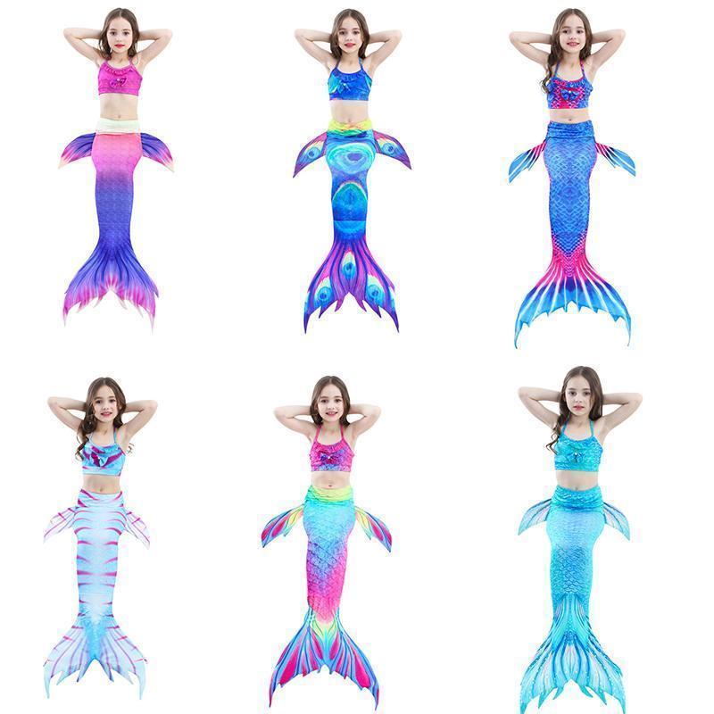 Children's Mermaid Swimsuit - Princess Bikini Set
