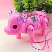 Children's Musical Walking Pig Toy