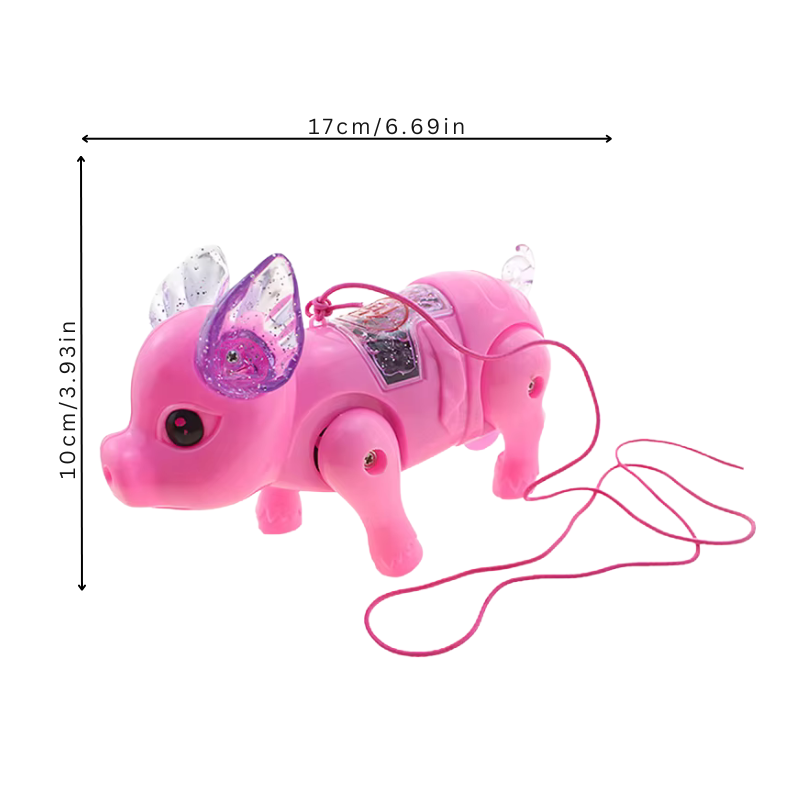 Children's Musical Walking Pig Toy