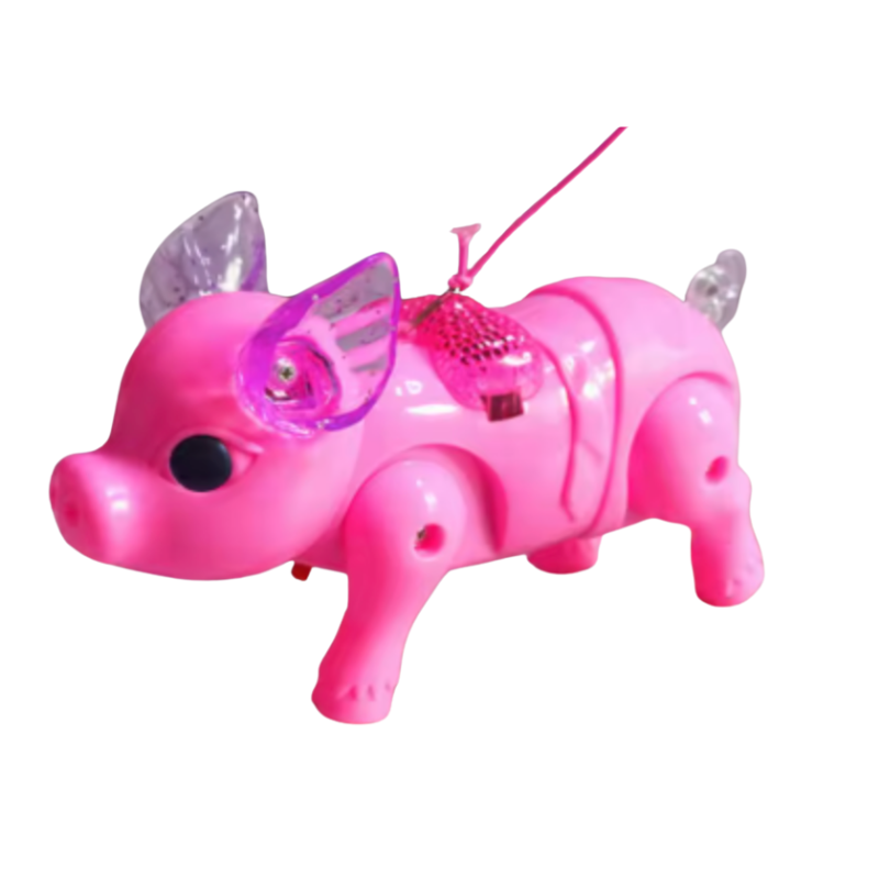 Children's Musical Walking Pig Toy