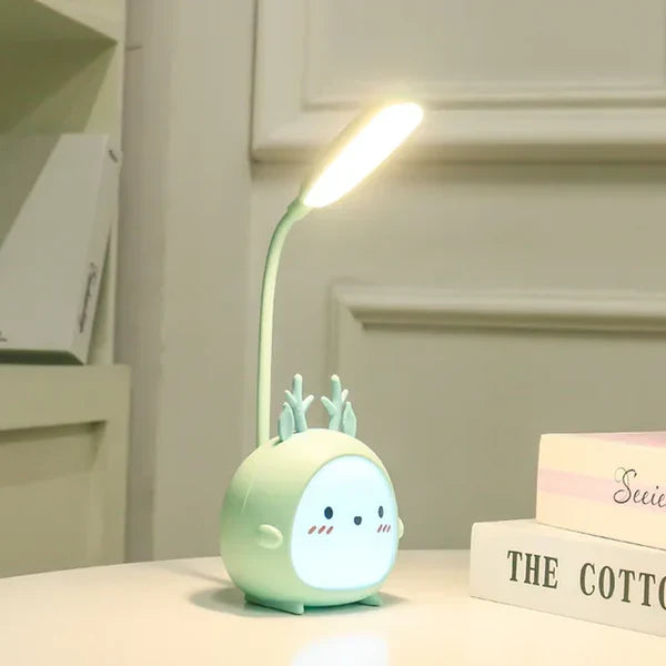Children's Reading Lamp with Eye Protection and USB Night Light