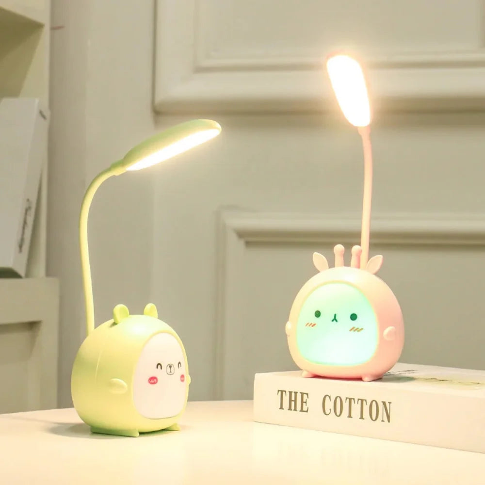 Children's Reading Lamp with Eye Protection and USB Night Light