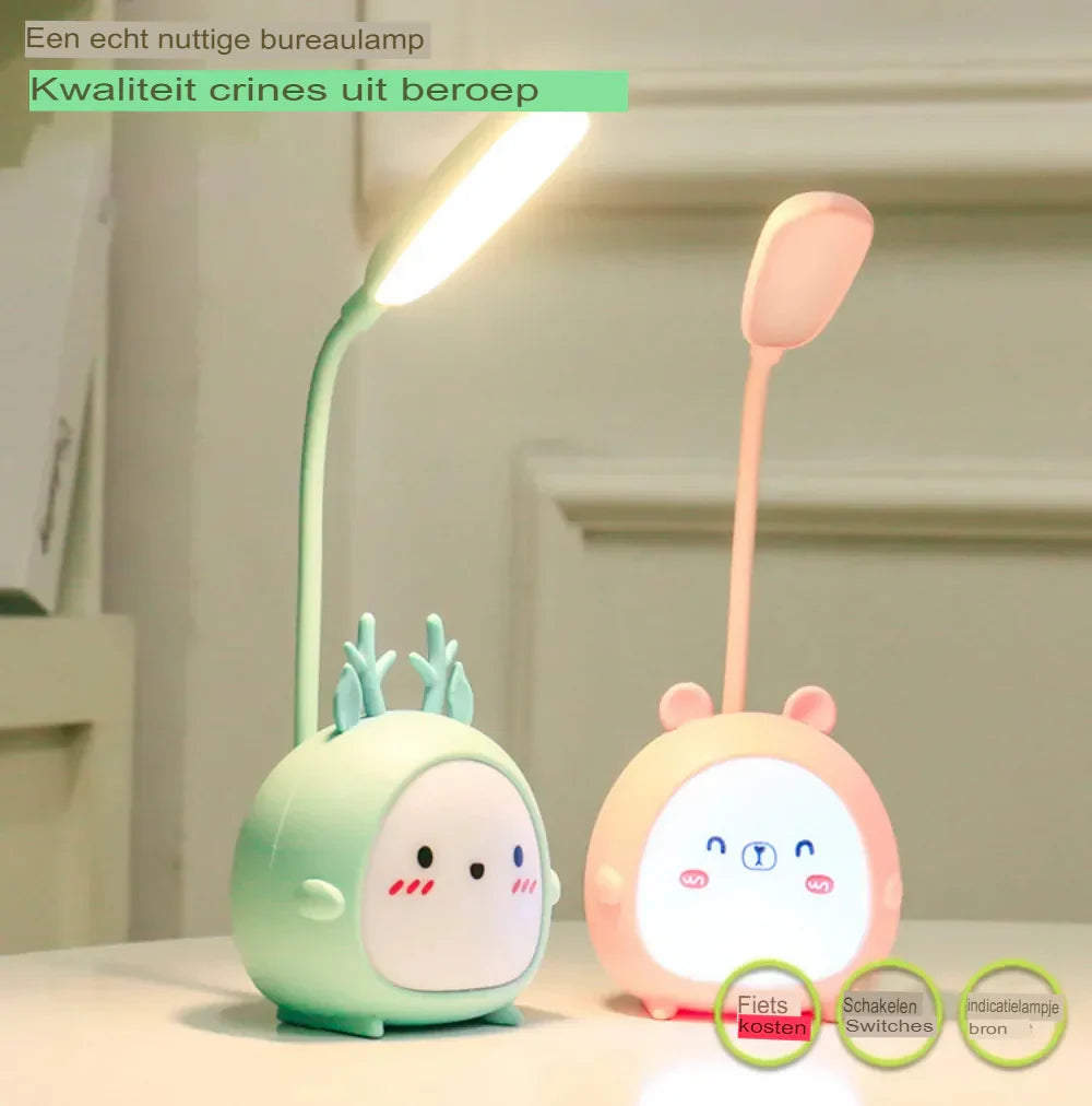 Children's Reading Lamp with Eye Protection and USB Night Light