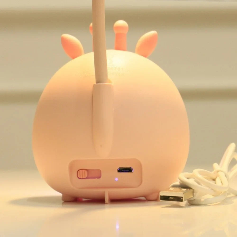 Children's Reading Lamp with Eye Protection and USB Night Light