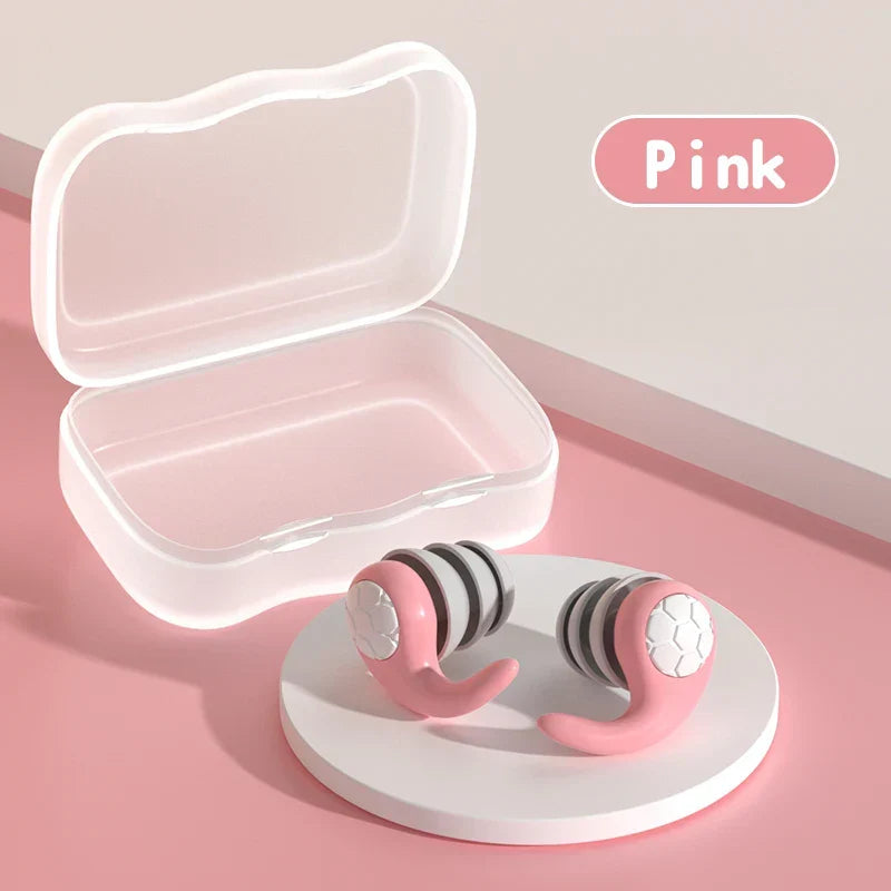 Children's Silicone Earplugs for Swimming & Noise Reduction