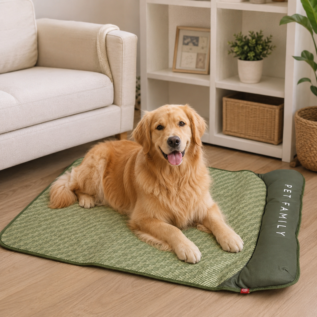 Chilrest Breathable Pet Cooling Mat With Cushion