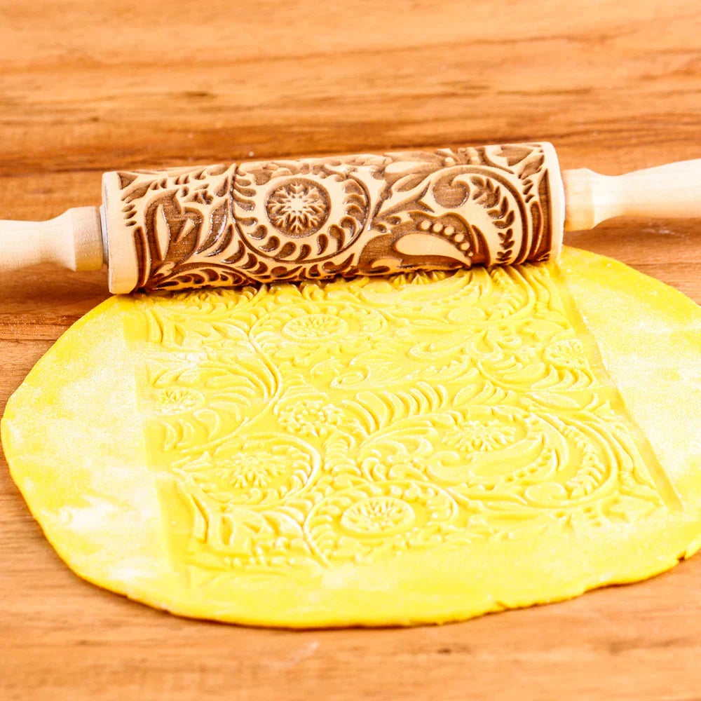 Christmas Embossed Rolling Pin