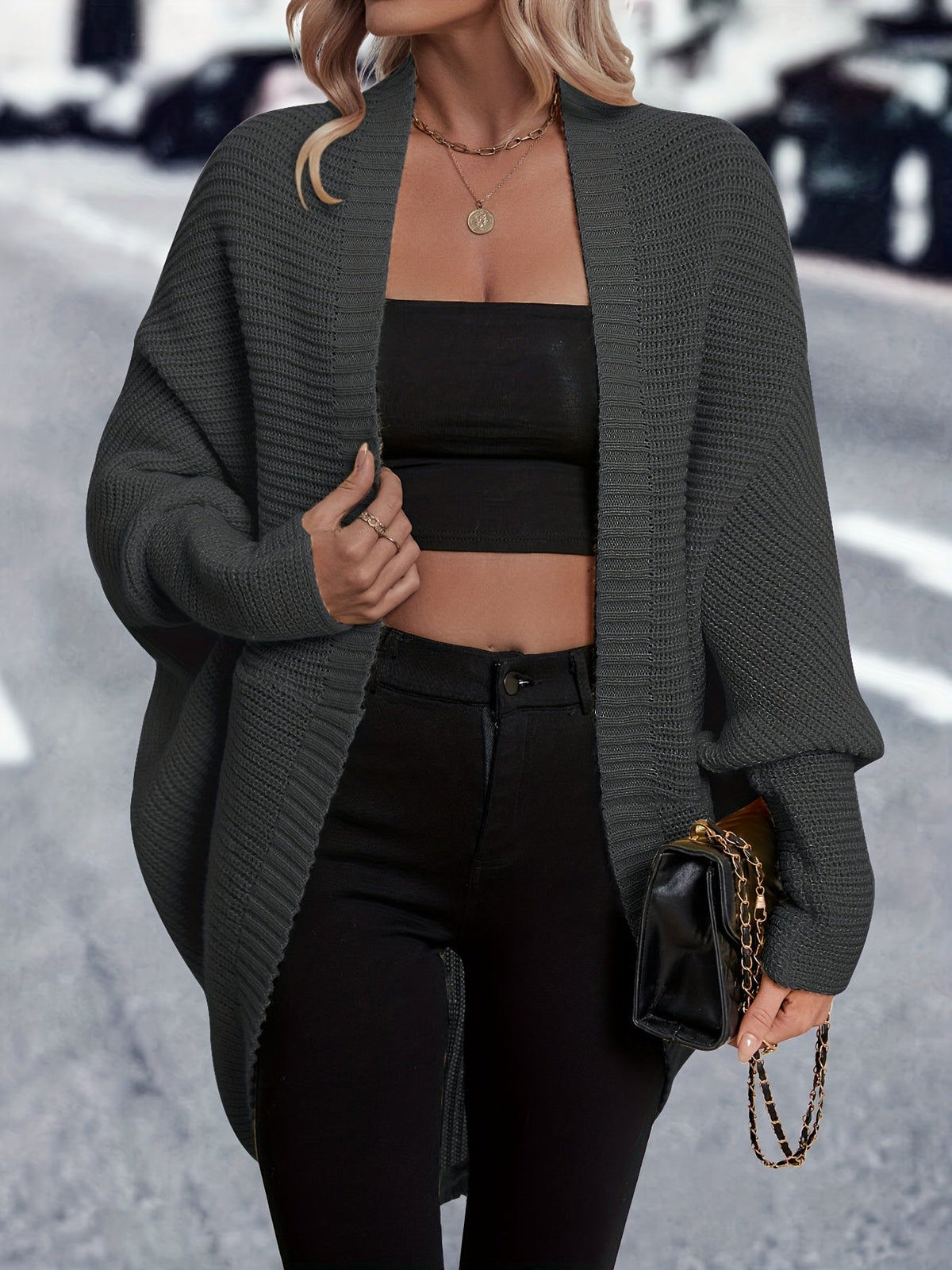 Christmas Longline Cardigan