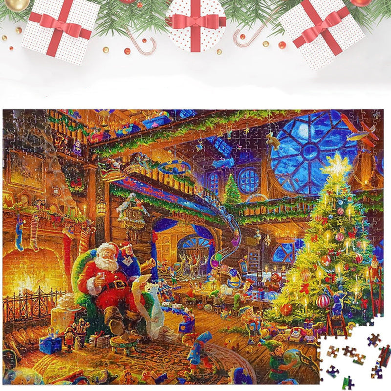 Christmas Puzzle Advent Calendar - 24 Days Countdown