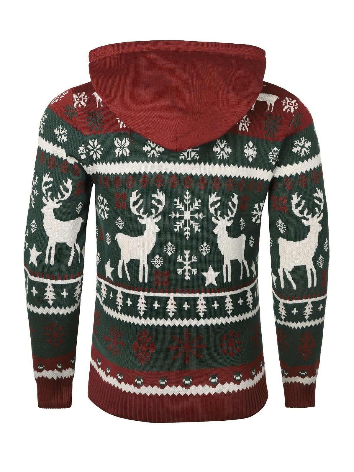 Christmas Reindeer Hooded Sweater
