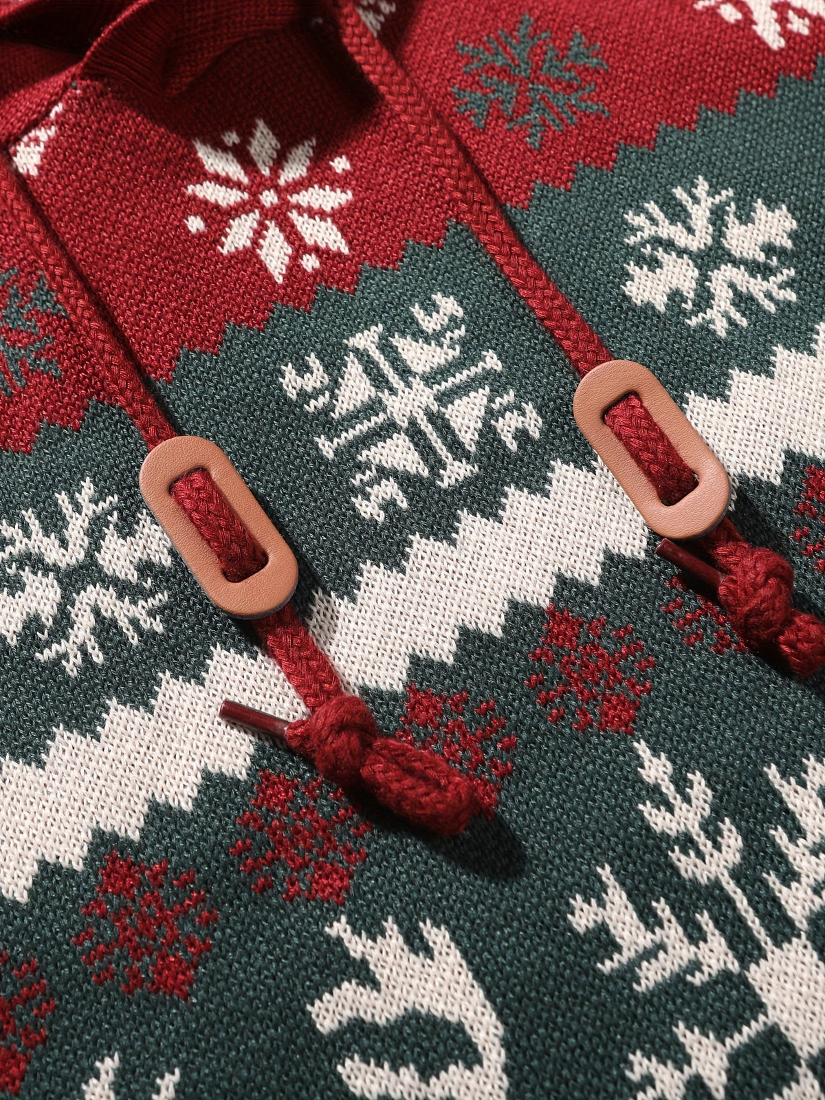 Christmas Reindeer Hooded Sweater