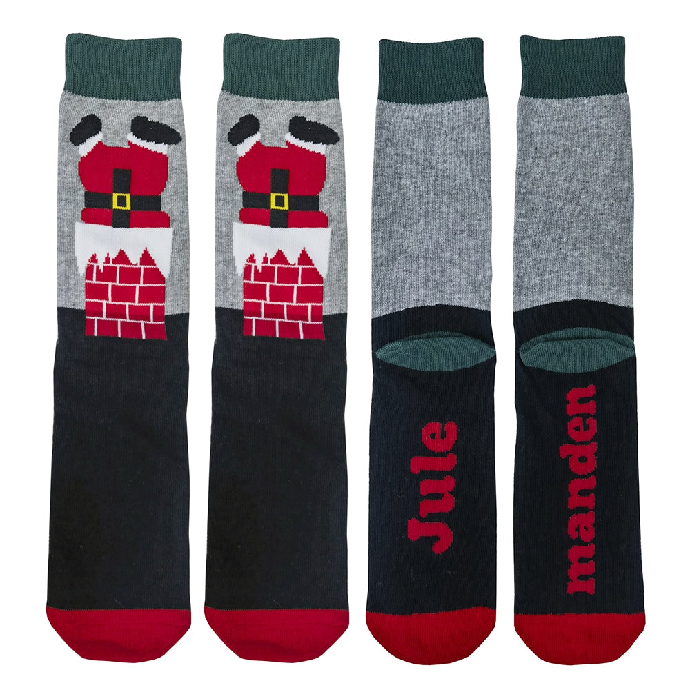 Christmas Socks 5 Pairs in Various Patterns and Colours