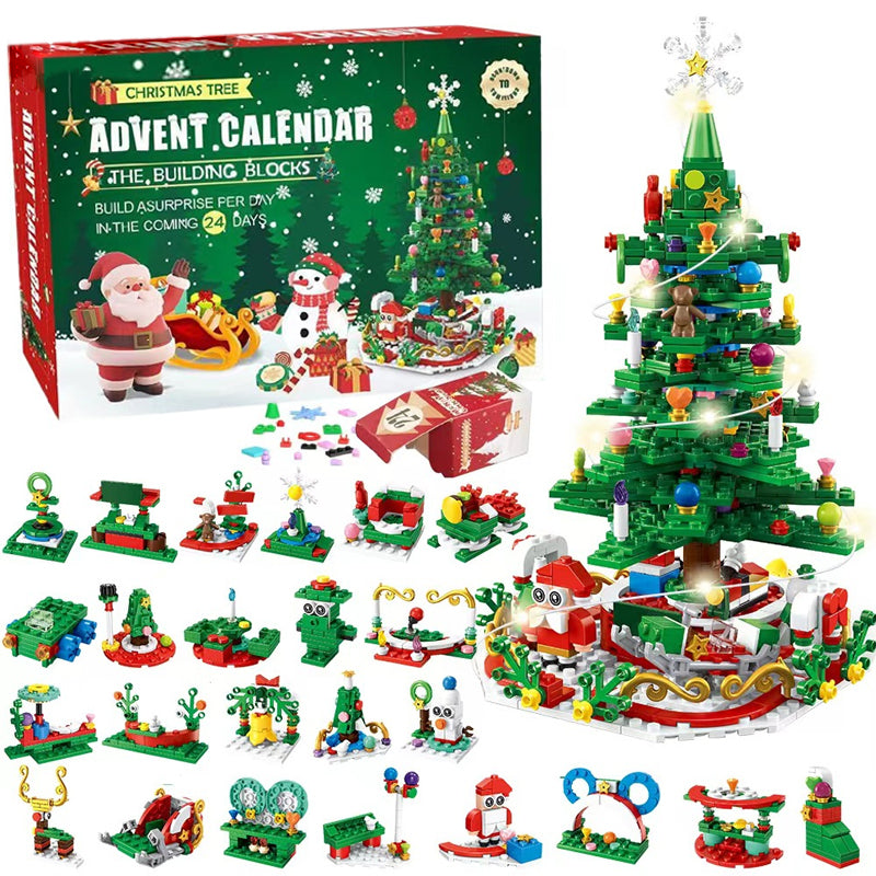 Christmas Tree Advent Calendar 2026 – DIY Building Set for Christmas Decoration