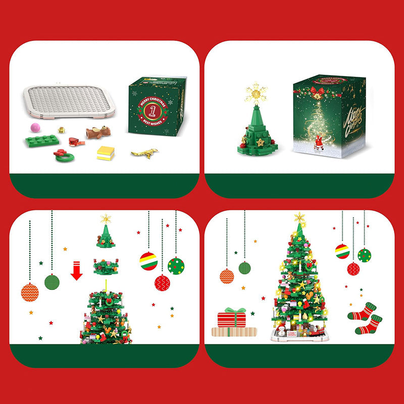 Christmas Tree Advent Calendar 2026 – DIY Building Set for Christmas Decoration