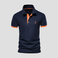 Classic Comfortable Men's Polo Shirt - Elegance and Versatility
