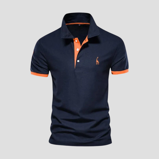 Classic Comfortable Men's Polo Shirt - Elegance and Versatility