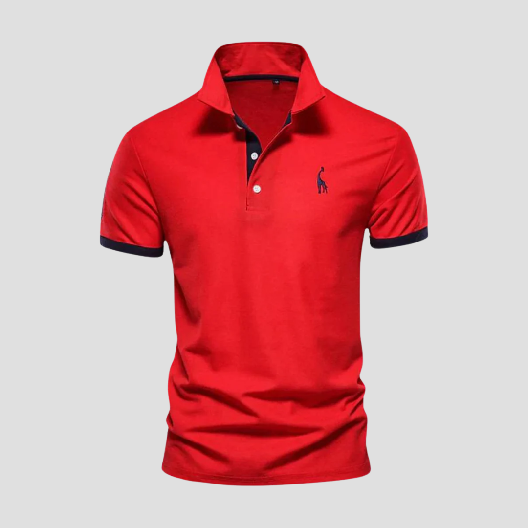Classic Comfortable Men's Polo Shirt - Elegance and Versatility