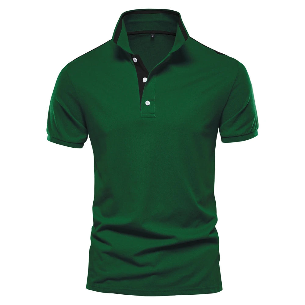 Classic Comfortable Men's Polo Shirt - Elegance and Versatility