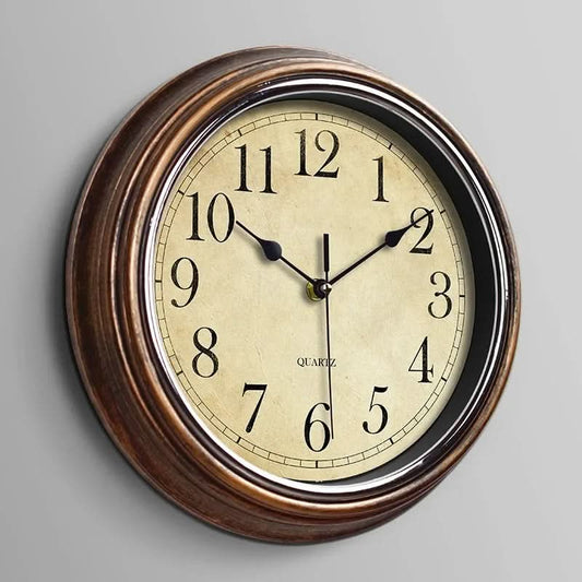 Classic Silent Wall Clock for Home or Office