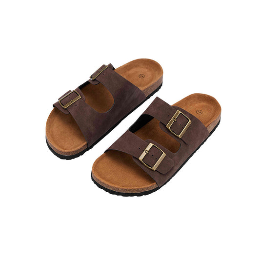 Classic Strap Sandals - Black, Brown or Beige