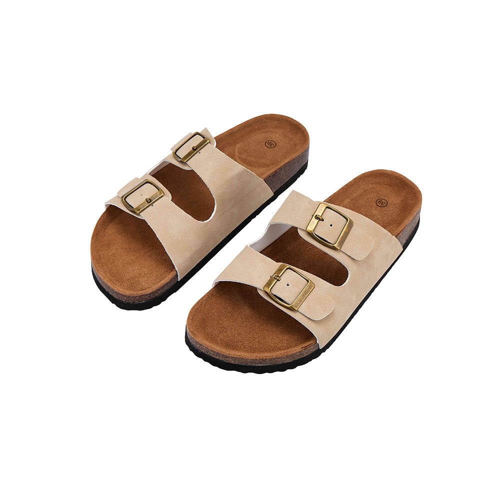 Classic Strap Sandals - Black, Brown or Beige