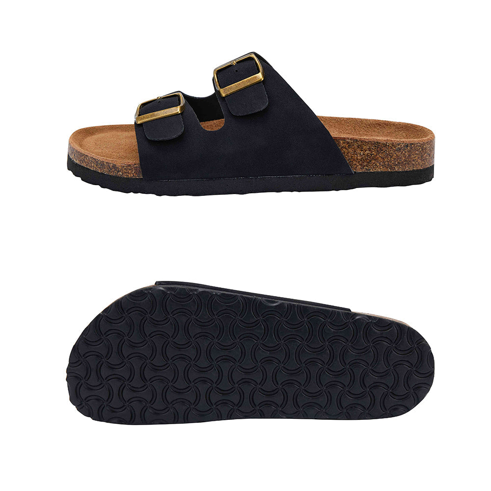 Classic Strap Sandals - Black, Brown or Beige
