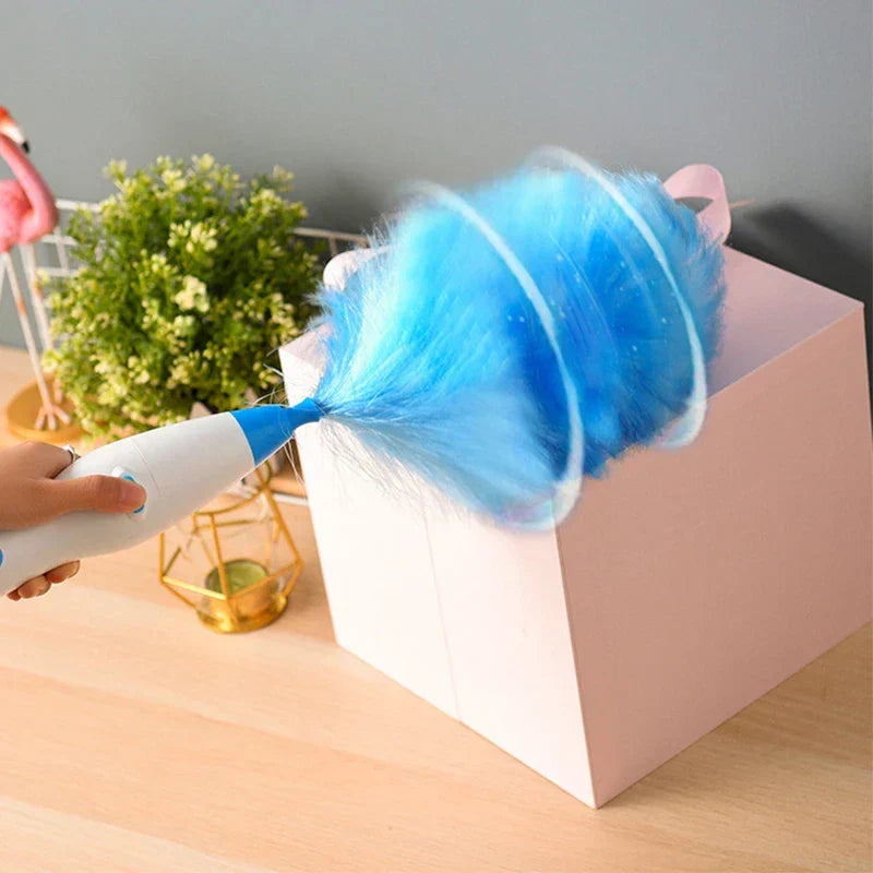 Cleaner Pro° DustBrush: Multi-Purpose Rechargeable Dust Brush Collector Cleaning Tool